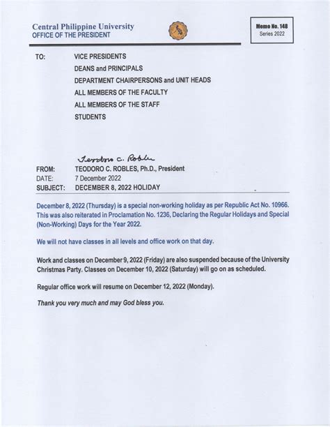 2022 Memo .